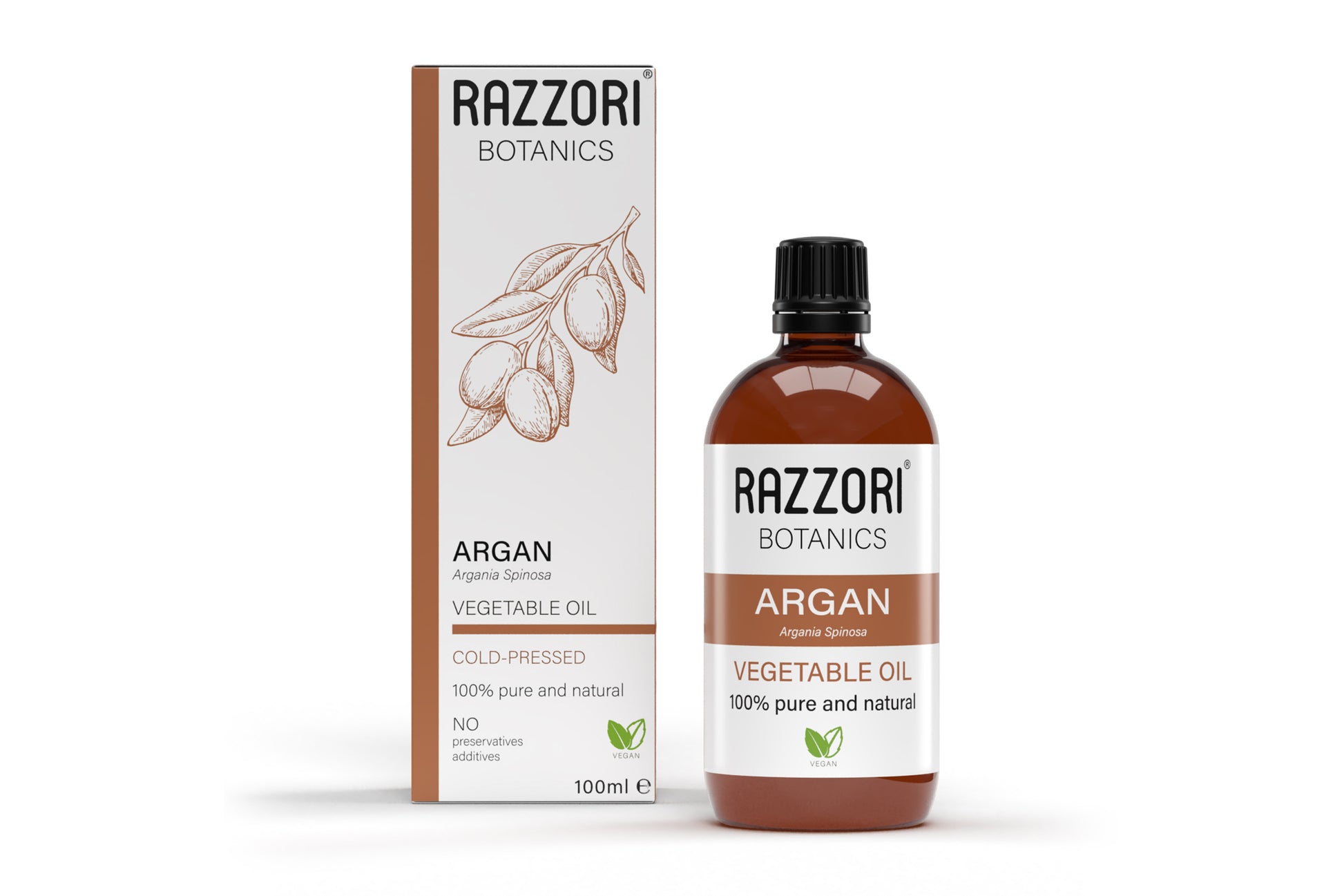 Argan Oil (Organic & Cold-Pressed) - Razzori