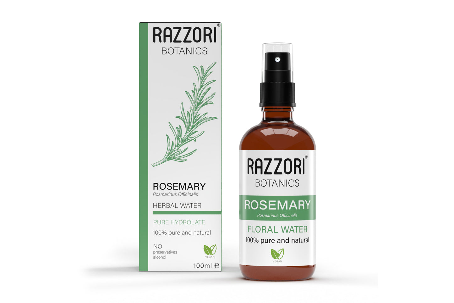 Organic Rosemary Water (Hydrolate) - Razzori