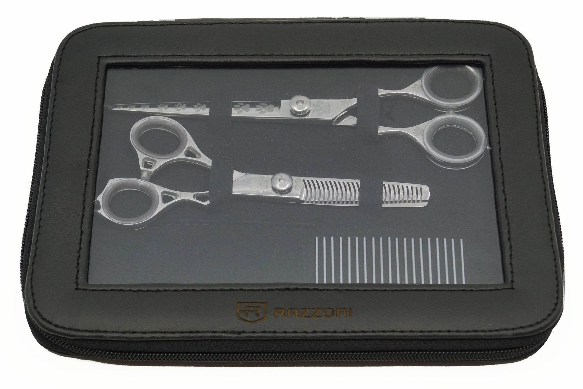 Pro Pet Shears - Set Silver #02 - Razzori