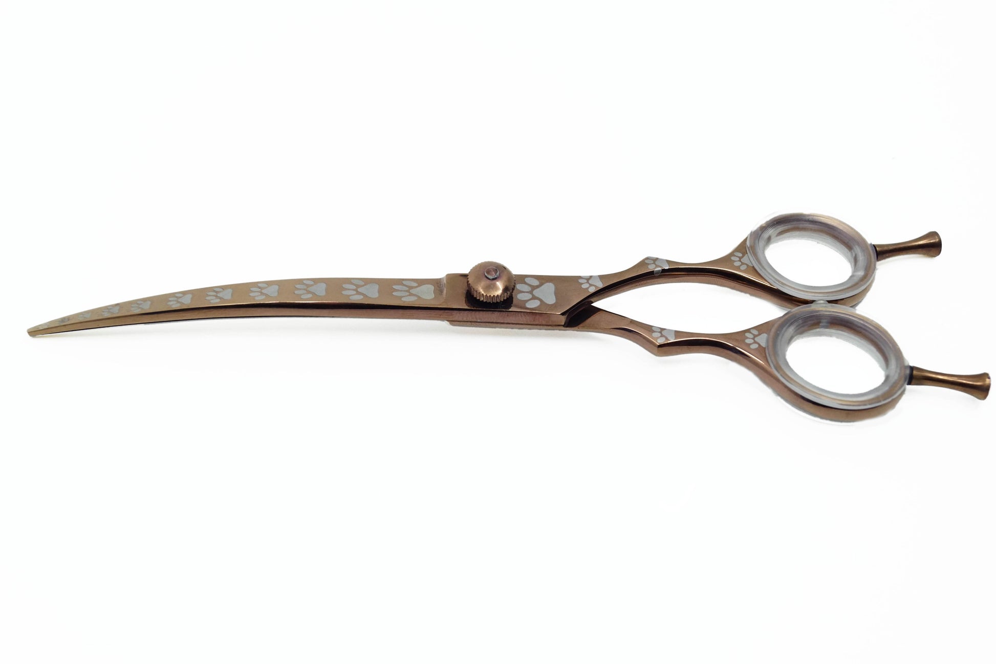 Pro Pet Shears - Copper Curved #01 - Razzori