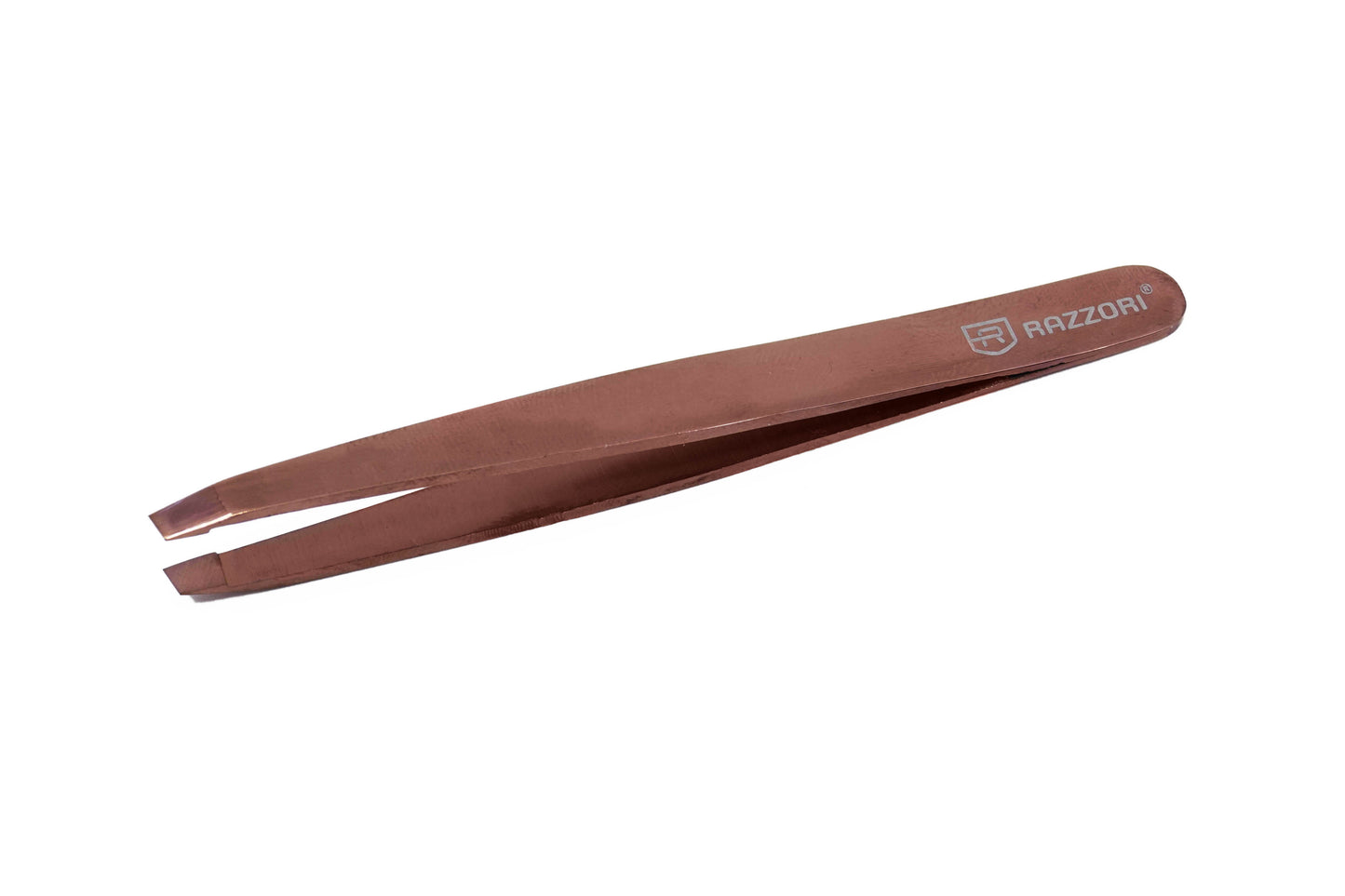 Slant Tweezers #01 - Copper - Razzori