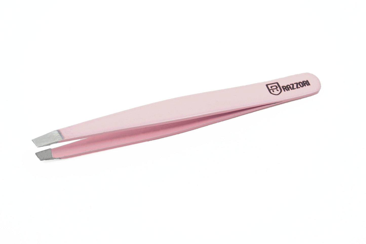 Slant Tweezers #01 - Baby Pink - Razzori