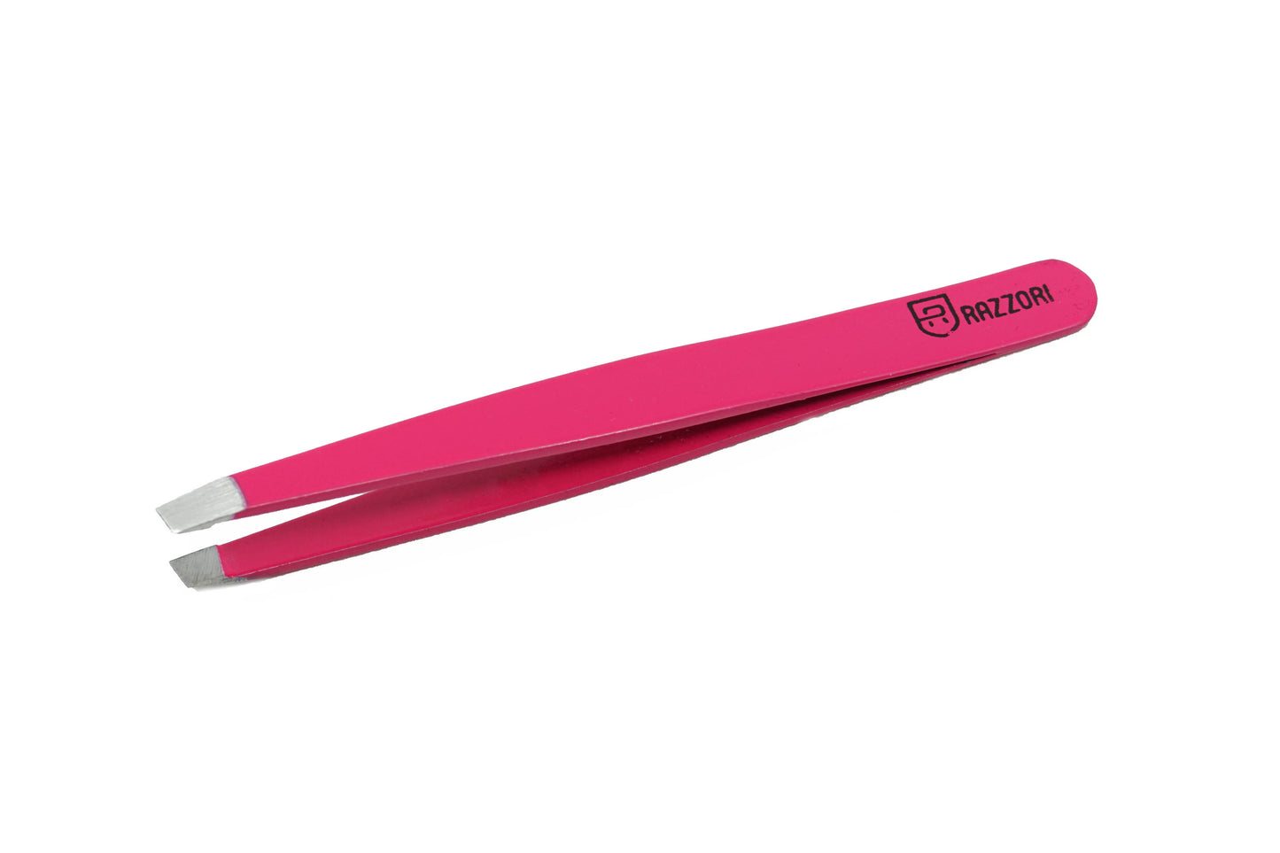 Slant Tweezers #01 - Magenta - Razzori